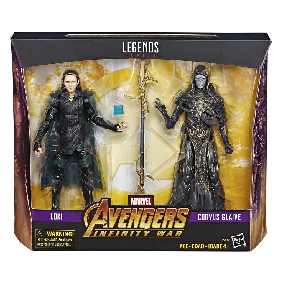 Marvel Legends - Avengers Infinity War - Loki & Corvus Glaive