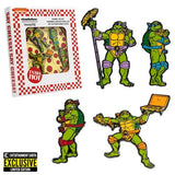 Teenage Mutant Ninja Turtles - Loungefly - 1.5 Inch Enamel Pin 4-Pack - EE Exclusive