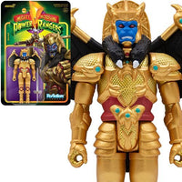 Super7 - ReAction Figures - Might Morphin Power Rangers Goldar 3.75