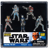 Star Wars - Monogram - The Clone Wars: Mandalorian Enamel Pin 5 Pack - EE Exclusive