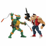 Teenage Mutant Ninja Turtles - Playmates - TMNT Classic Michelangelo vs. BeBop