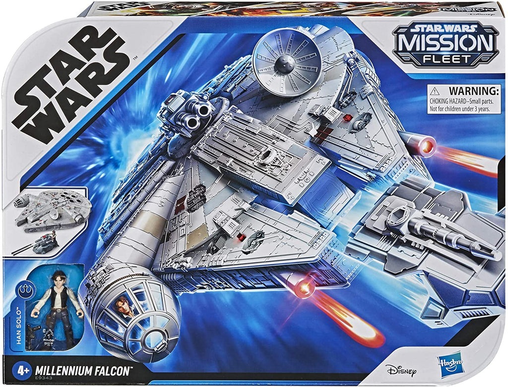 Star Wars - Mission Fleet Stellar Class - Han Solo Millennium Falcon Vehicle