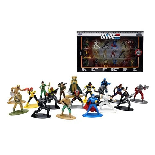 G.IJOE Nanolfigs Series1 18体セットJada G.I. Joe - Jada - MetalFigs Series 1 18 pack Die Cast | TRG Toys