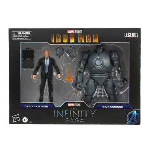 Marvel Legends - Infinity Saga - Iron Man Iron Monger & Obadiah Stane Set
