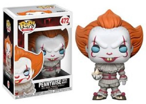 Funko Pop! - Movie Series - It Pennywise (with boat & blue eyes) #472