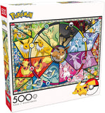 Puzzles - Pokémon - Eevee's Stained Glass 500 Piece