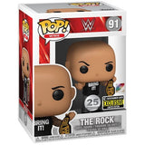 Funko Pop! - WWE - The Rock with Championship Belt - EE Exclusive #91