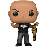 Funko Pop! - WWE - The Rock with Championship Belt - EE Exclusive #91