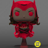 Funko Pop! - Marvel's WandaVision - Scarlet Witch GITD EE Exclusive #823