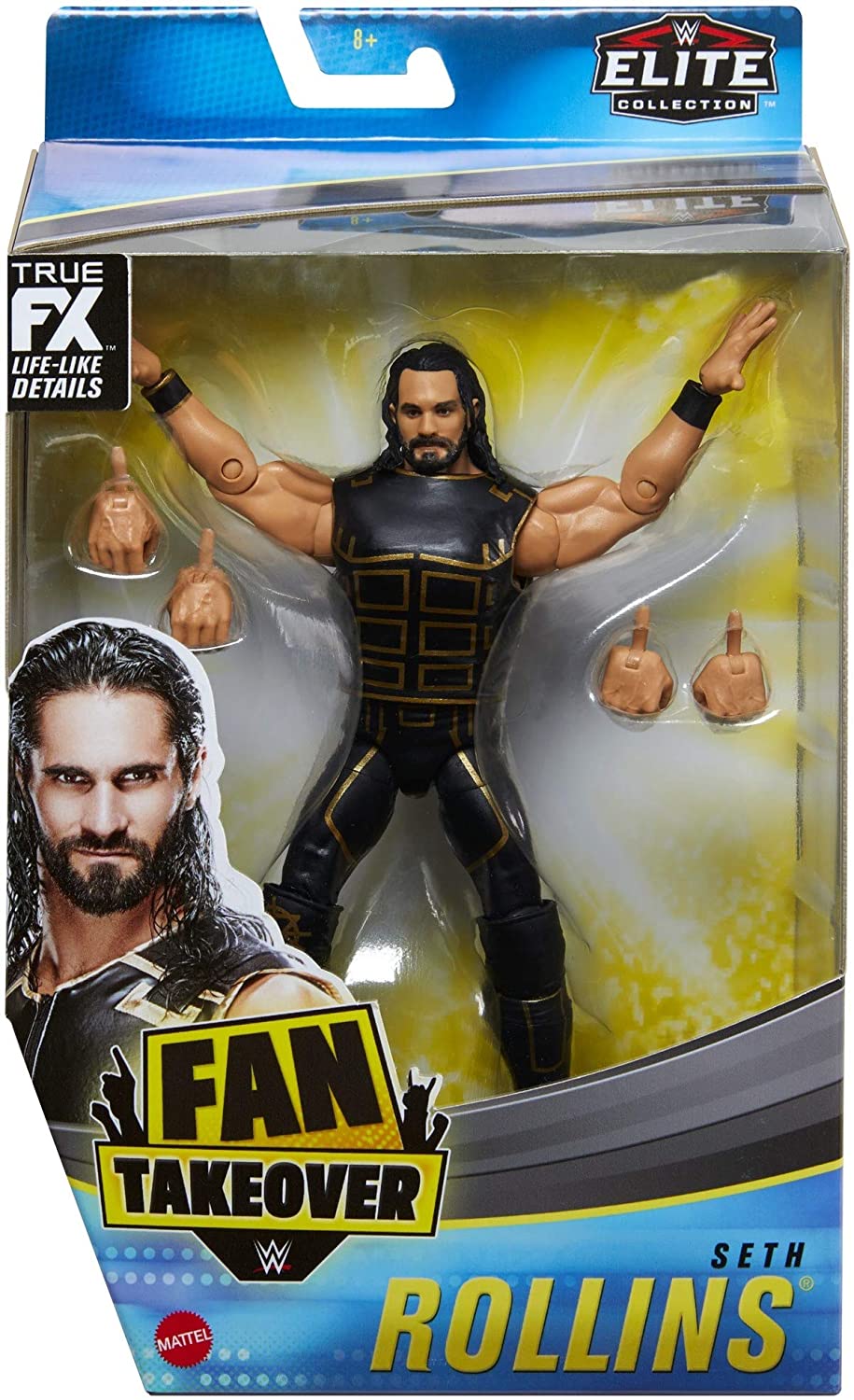 Wwe elite sales seth rollins
