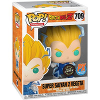 Funko Pop! - Dragon Ball Z - Super Saiyan 2 Vegeta Pop! Vinyl Figure #709 PX Exclusive CHASE