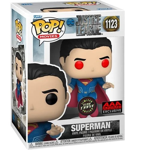 Funko Pop! - Justice League - Superman #1123 AAA Anime Exclusive CHASE