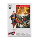 DC - DC Direct - Superman Page Punchers 7 Inch Figure With Black Adam Comic Book