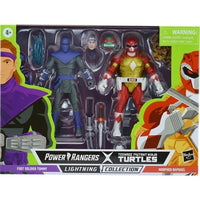Power Rangers & Teenage Mutant Nina Turtles - Lightning Collection - Foot Soldier Tommy & Raphael Red 2 Pack
