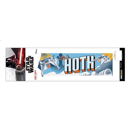 Star Wars - FanWraps - Visit Hoth Bumper Sticker Decal