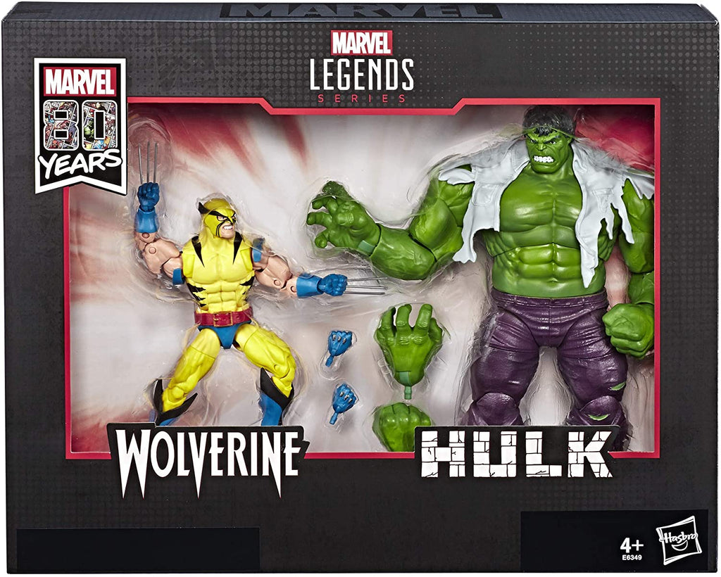 Marvel Legends - 80th Anniversary Series - Wolverine & Hulk Set