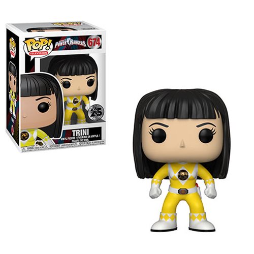 Funko Pop! - Power Rangers - Yellow Ranger (Trini) No Helmet #674